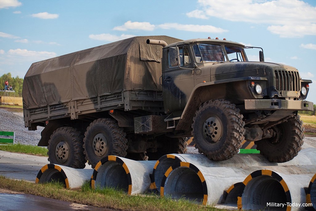 Camiones de uso civil con especificaciones Militares todo terreno URAL 